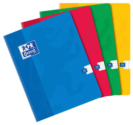 Cahier 200 pages grands carreaux
